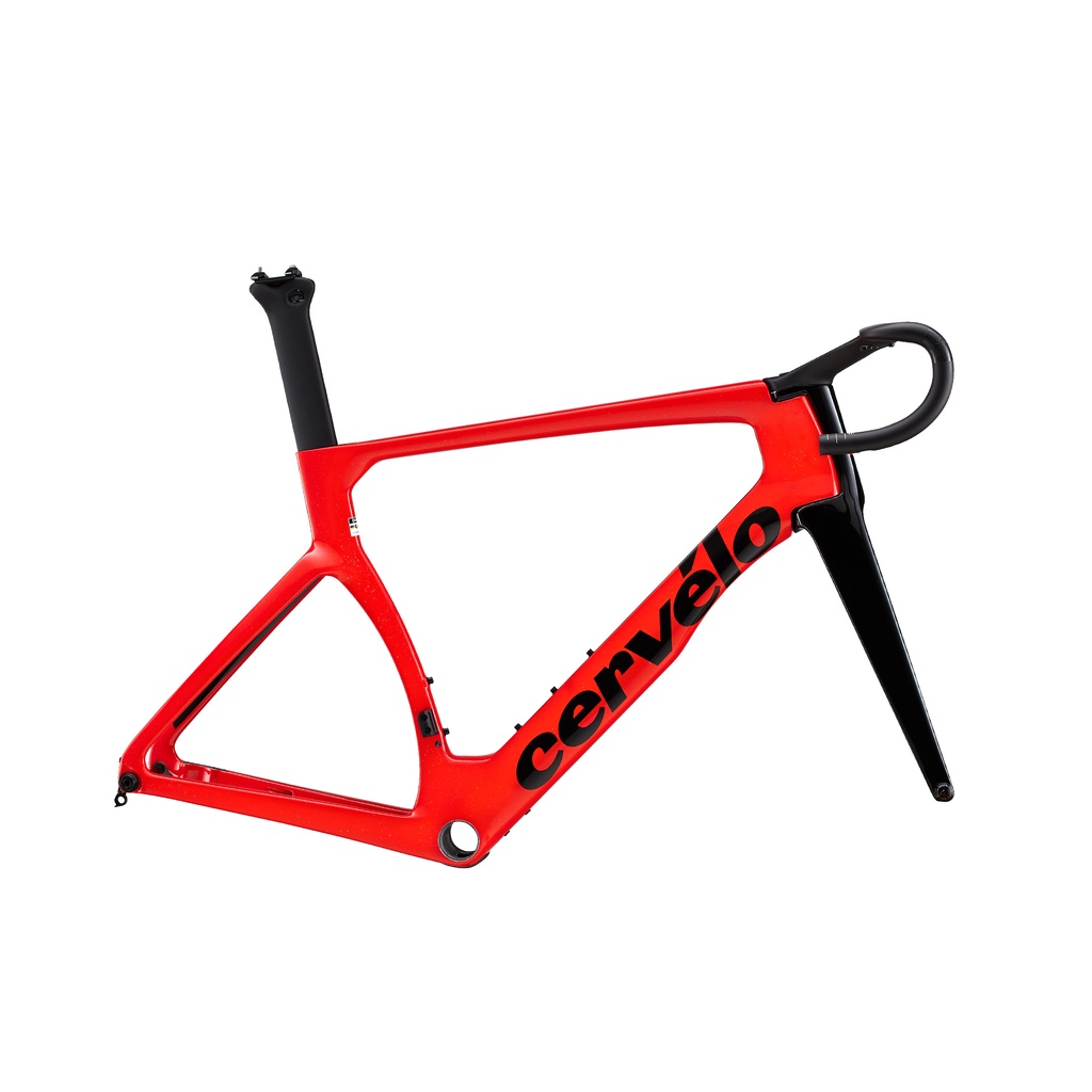 [SIMNABIKE]Cervelo S-Series S5 Disc Frameset 碟煞車架組(2023)-紅/黑