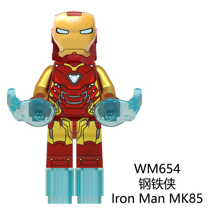 【積木班長】WM654鋼鐵人MK85馬克85復仇者聯盟4超級英雄人偶/相容積木
