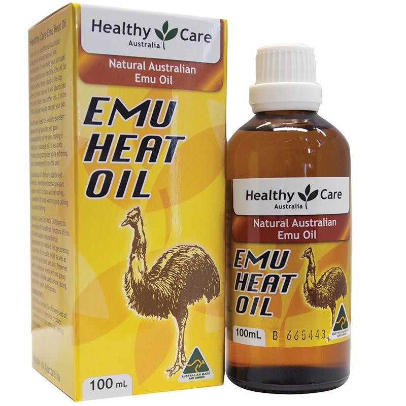 現貨《小個兒代購》澳洲 鴯鶓油 Healthy Care EMU HEAT OIL 100ml