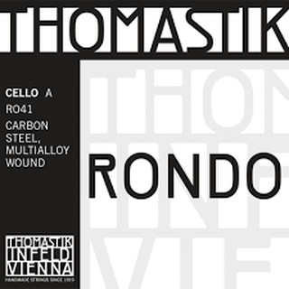 【希爾提琴-台灣代理商】大提琴單弦-Thomastik Rondo RO41-42 單A弦【希爾原裝進口公司貨】