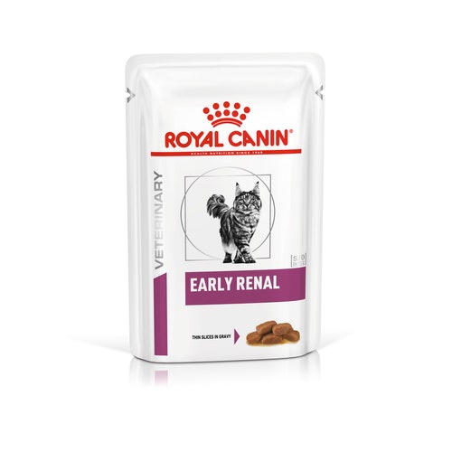 ROYAL CANIN 法國皇家《貓ER28W》85g/(包)一盒12入裝 早期腎臟病配方濕糧（一次請12倍數下單）