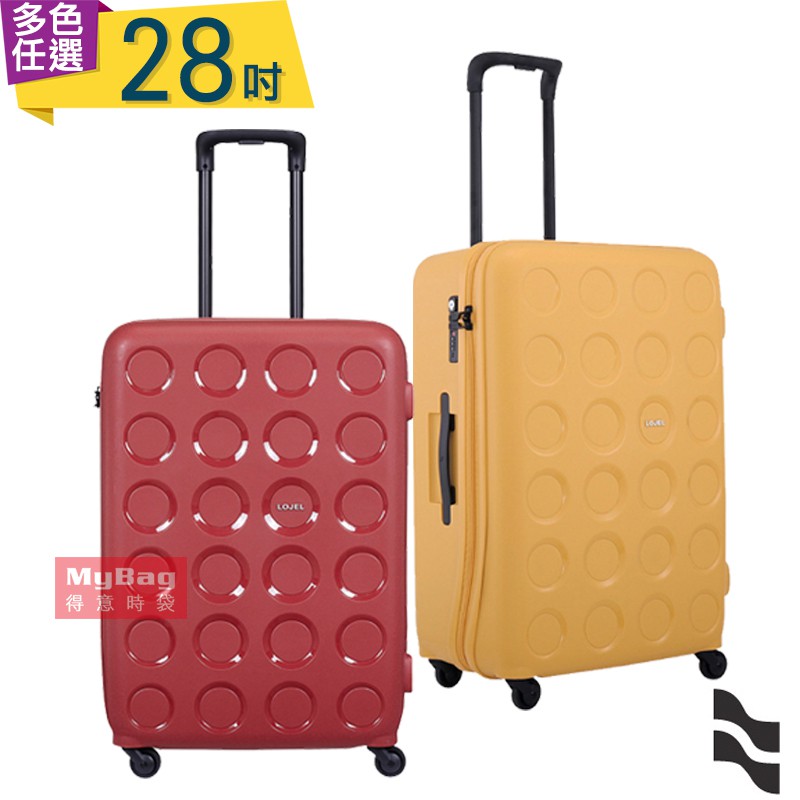 LOJEL 羅傑 VITA 行李箱 28吋 PP拉鍊旅行箱 防盜拉鍊 超大容量 PP10 得意時袋