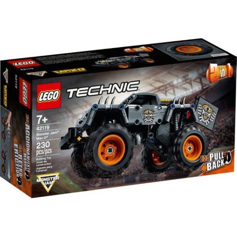 《二拇弟》樂高 LEGO 42119 TECHNIC 怪獸卡車-Max-D
