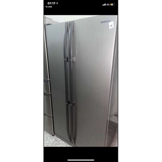 二手中古三星對開504公升冰箱，型號RS201NCSL