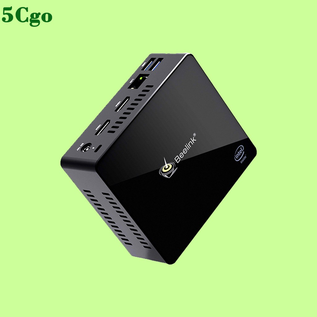 5Cgo【含稅】J3355迷你小主機HD500微型電腦HDMI1.4辦公miniPC桌上型4K小巧便攜金屬實用30Hz