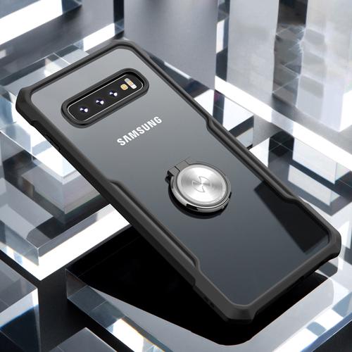 SAMSUNG Xundd 安全氣囊防震殼適用於三星 Galaxy S10 Plus S10e 手機殼帶手機支架