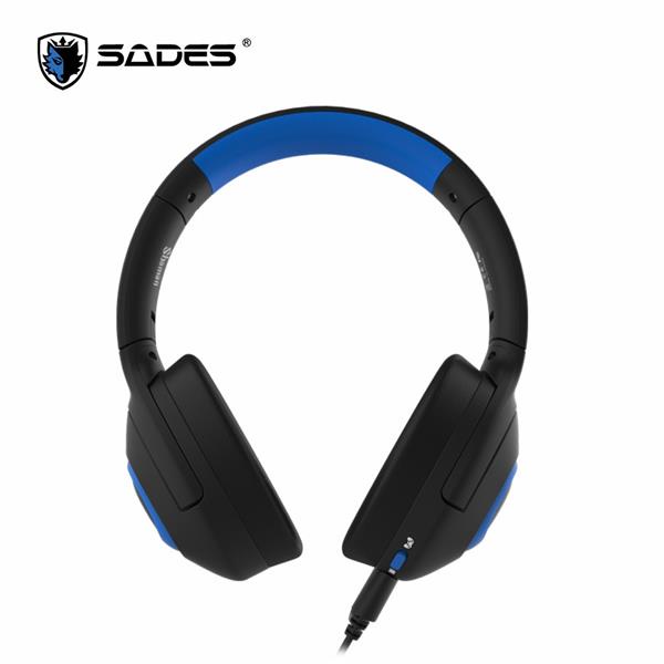 賽德斯SADES SHAMAN 薩滿 黑藍色 電競耳機麥克風(台灣公司貨)(台灣本島免運費)