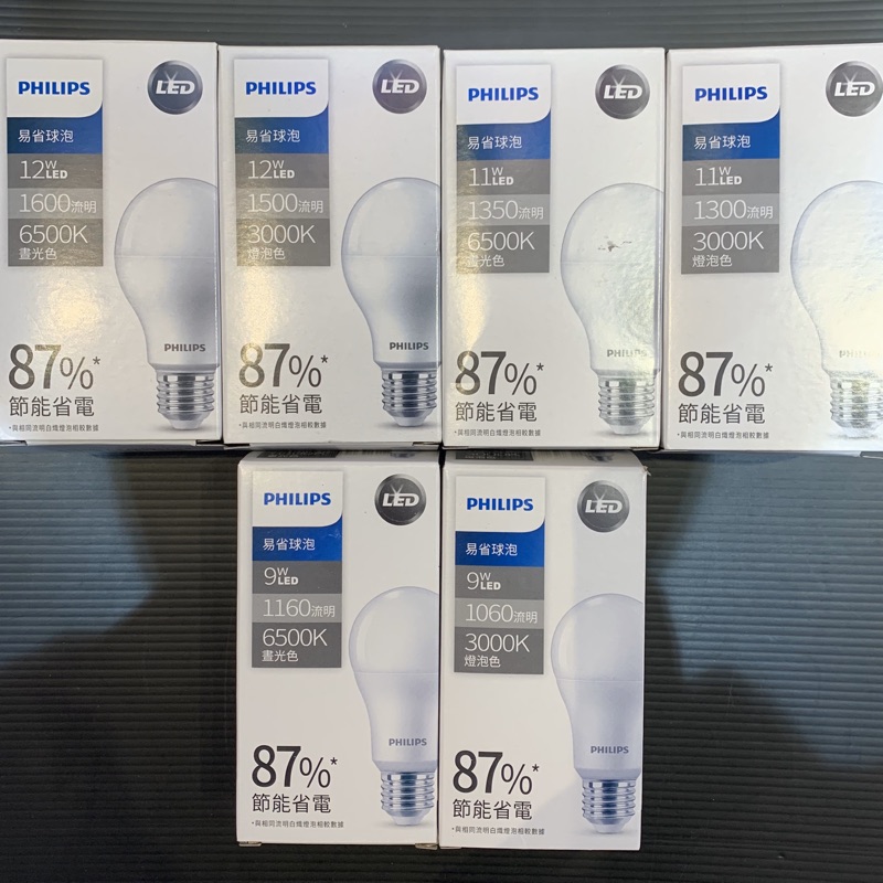 好時光～飛利浦 LED 12W 9W 3W E27舒視光 易省 燈泡 球泡 PHILIPS