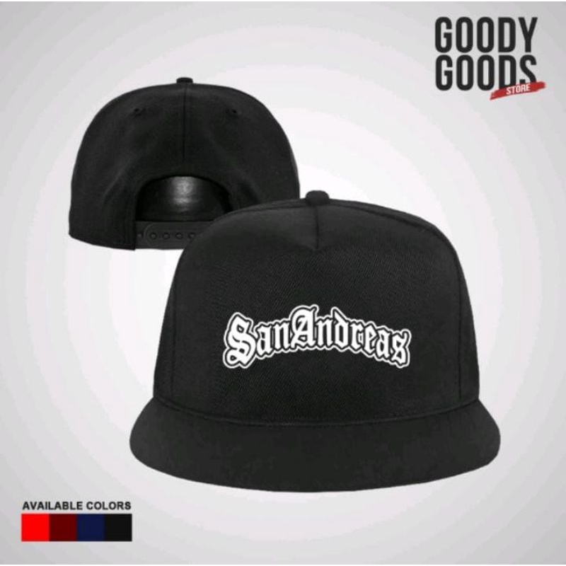 Snapback 帽子定制優質原創標誌 GAME GTA-GRAND THEF AUTO SAN ANDRES