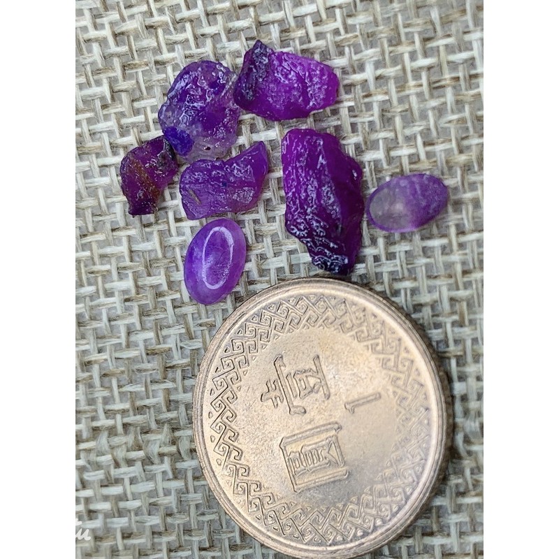 冰種凝膠紫醬紫舒俱來隨型裸石