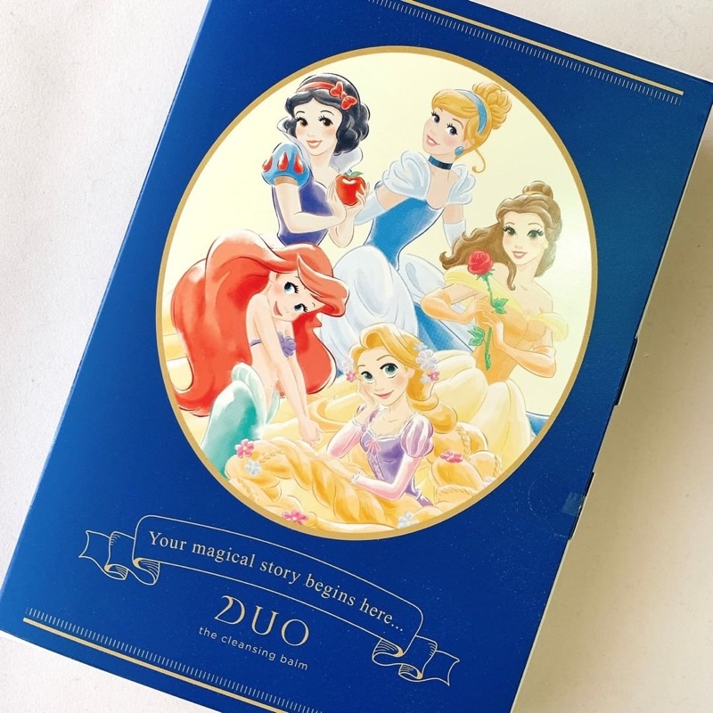 【現貨】🇯🇵 日本 迪士尼X DUO 聯名卸妝膏 愛麗兒 白雪公主 茉莉 貝兒 樂佩