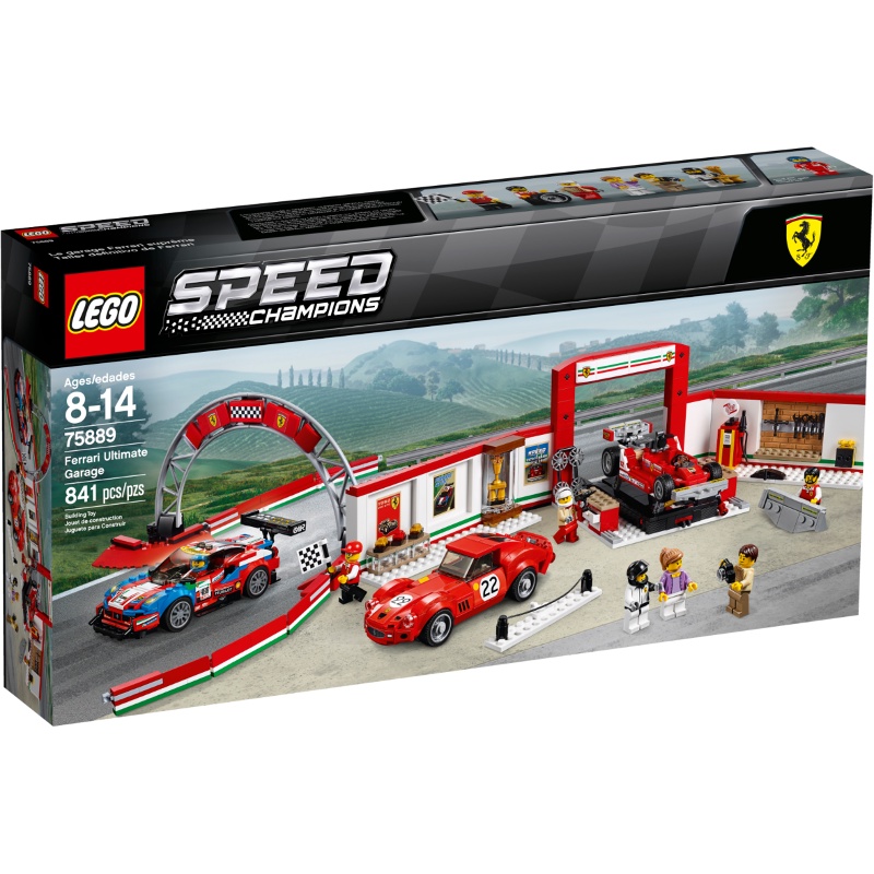 LEGO 75889 法拉利 Ferrari Ultimate Garage Speed賽車 &lt;樂高林老師&gt;