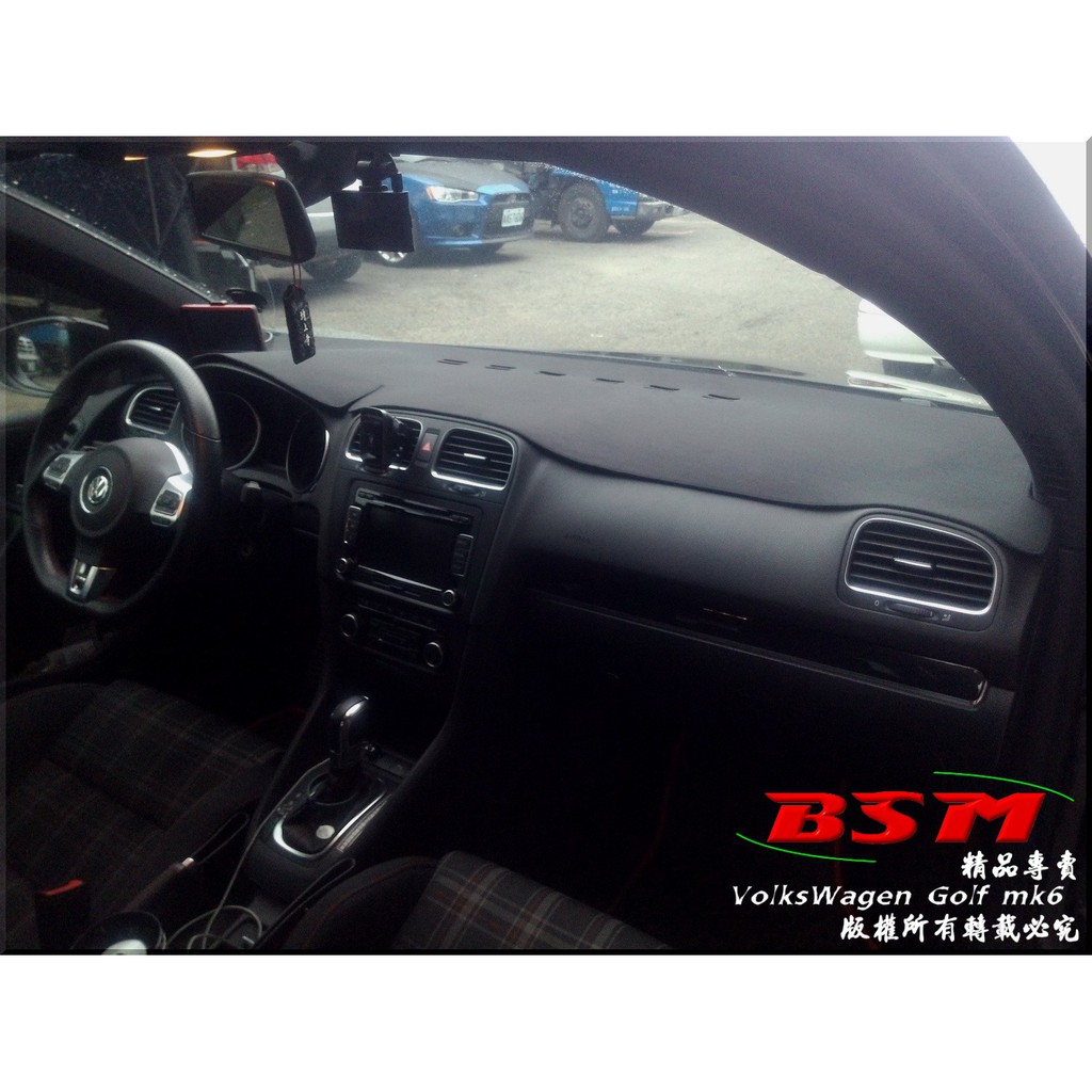 BSM｜專用仿麂皮避光墊｜VW Golf mk6 Variant GTI ABT R-Line