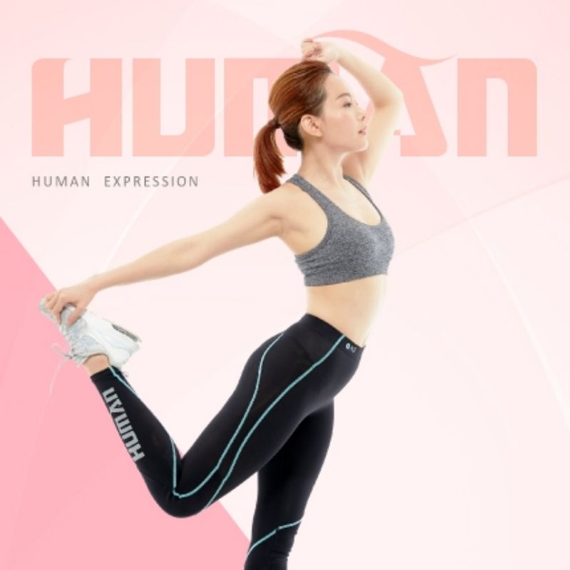 Human 一休嚴選好物 運動機能壓力褲 Leggings 二手 全新 原價2980 路跑 健身 壓力緊身褲 女版M號