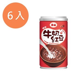 泰山牛奶紅豆330g(6入)/組【康鄰超市】