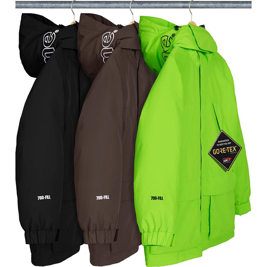 【紐約范特西】預購 Supreme FW18  GORE-TEX 700-Fill Down 衝鋒衣 三色