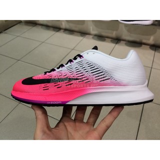 [歐鉉]NIKE WMNS AIR ZOOM ELITE 9 粉白 漸層 網布 慢跑鞋 女鞋 863770-601