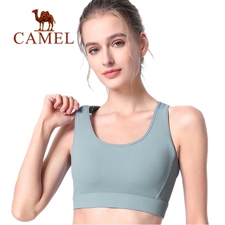 Camel 女士運動內衣防震聚攏跑步健身文胸