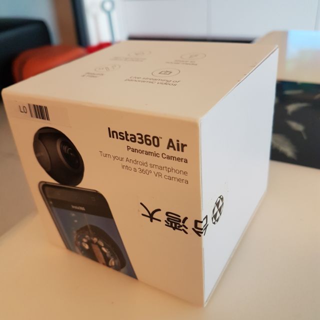 【拆封新品】Insta 360 Air 全景相機 Type-c 全景 環景 VR 攝影機 安卓專用