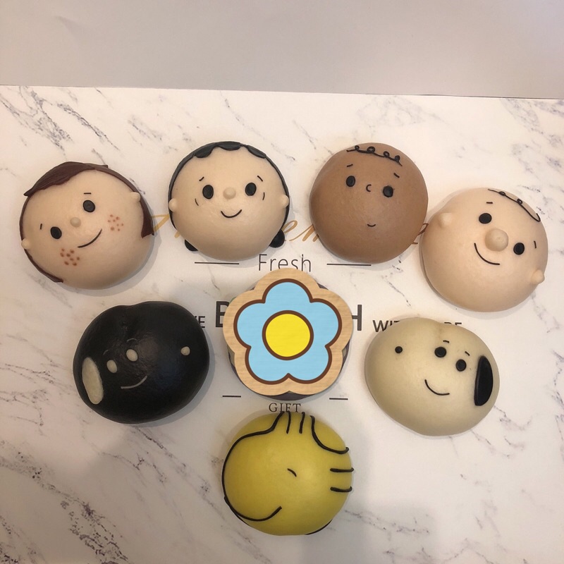 🐶造型鮮奶饅頭/卡通饅頭/活動饅頭/彌月禮盒/慶生饅頭/收涎饅頭/客製化饅頭