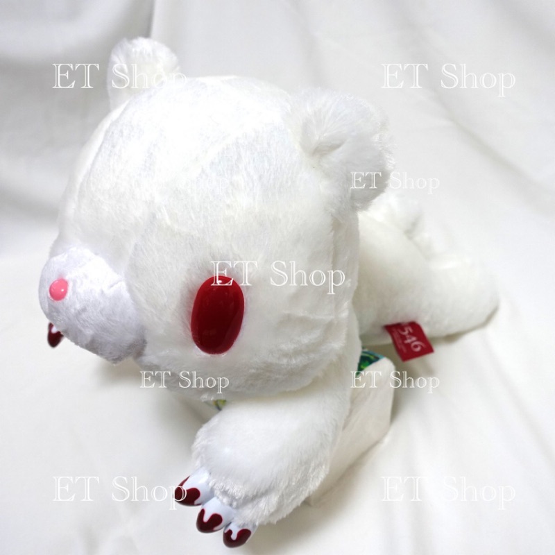&lt;最後一個&gt;日本正版 冰雪白 暴力熊 血熊 Gloomy 趴姿 蒐藏 稀有 絨毛 玩偶 娃娃 全新現貨