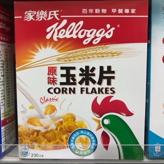 家樂氏原味玉米片230g/盒 Kellogg’s