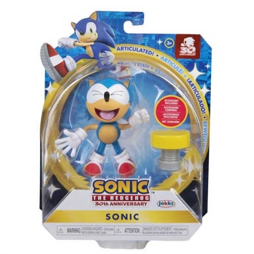 Jakks 音速小子 - 音速小子4吋可動公仔 - Sonic 索尼克