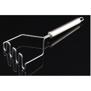 【批發團購王】【波浪型不鏽鋼馬鈴薯壓泥器】土豆壓薯器不銹鋼土豆泥搗具薯泥器壓泥器嬰兒搗碎器輔食
