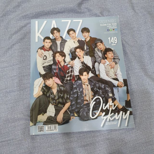 Our Skyy/together with me Kazz magazine 泰國雜誌  雙封面