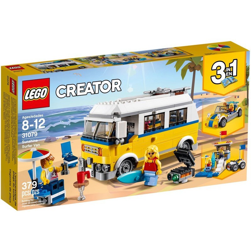 {野孩子}LEGO 樂高 Creator 創意 Sunshine Surfer Van 陽光衝浪手廂型車 31079