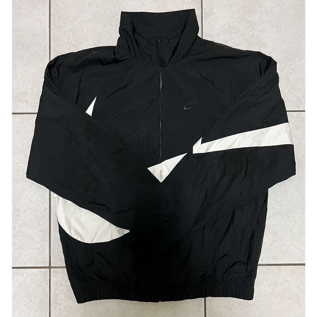 Nike Sportswear Zip-Up  Big Swoosh Jacket防風外套 M號附購證