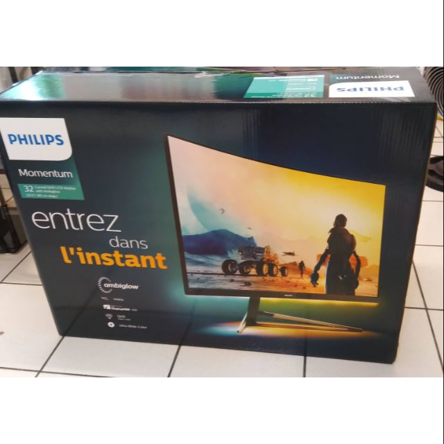 PHILIPS 328M6FJRMB 2K 144hz HDR FreeSync2 電競螢幕