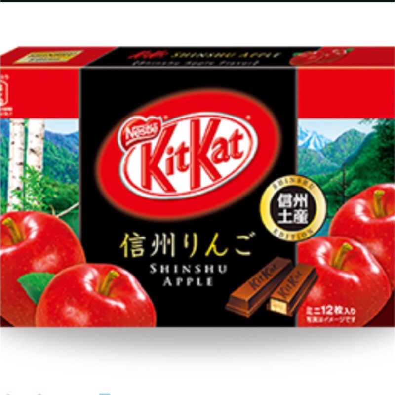 日本 雀巢 KITKAT 信州限定蘋果口味 12片