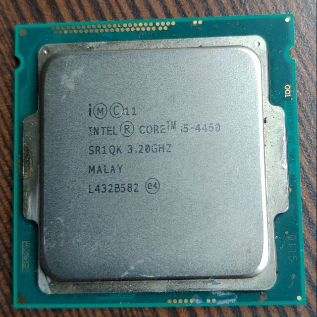 Intel I5 4460cpu拆機良品不含風扇