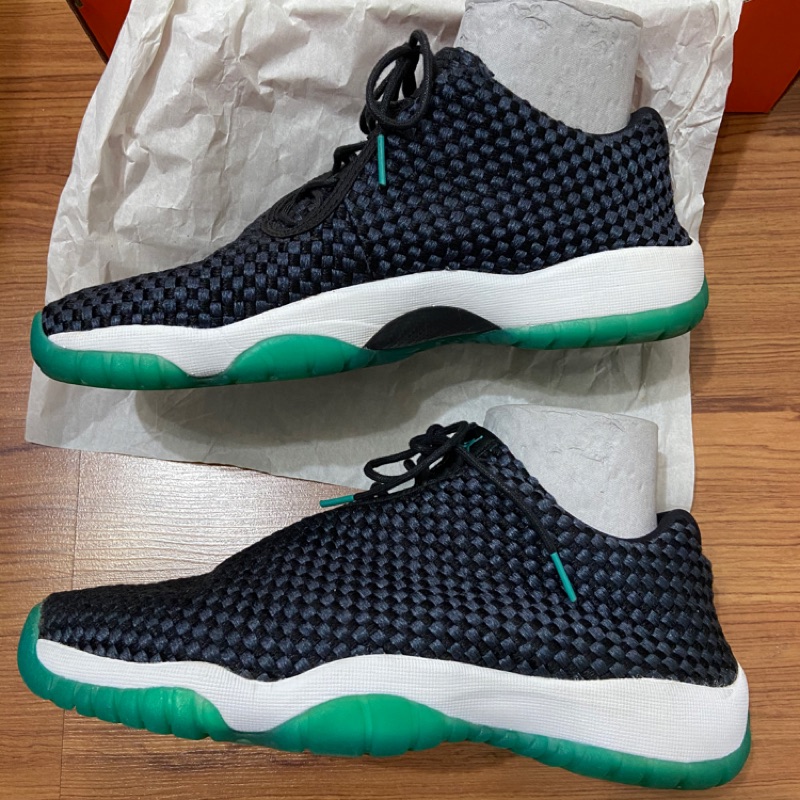 搬家最後降↘️ Nike Jordan future 編織鞋 湖水綠 us8 26cm