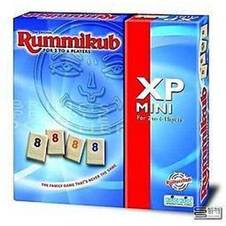 +送沙漏【快樂小豬桌遊】以色列桌遊 拉密六人 Rummikub XP Mini 6人攜帶版 拉密6人版