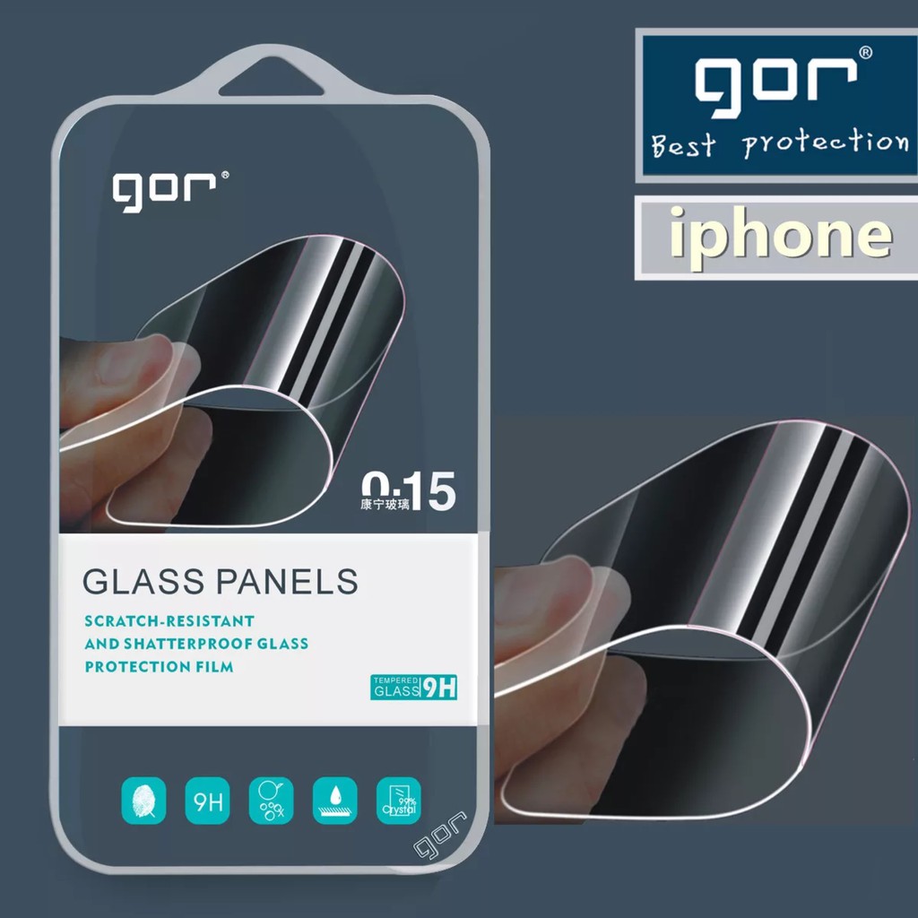 附教學【Gor 康寧極薄】 iPhone 全系列 0.15mm  頂級 三代大猩猩 鋼化玻璃貼  防爆膜 保護貼 保護膜