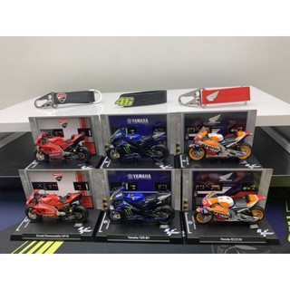 全新現貨速寄 7－11 motogp 冠軍榮耀 世界摩托車錦標賽 Moto GP 1:24重機模型組 證件套 皮革鑰匙圈