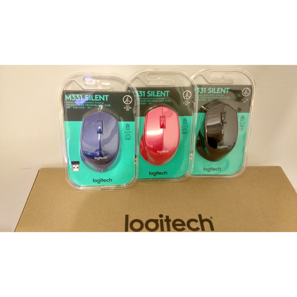 羅技 Logitech M331 SilentPlus 靜音無線滑鼠 台灣公司貨