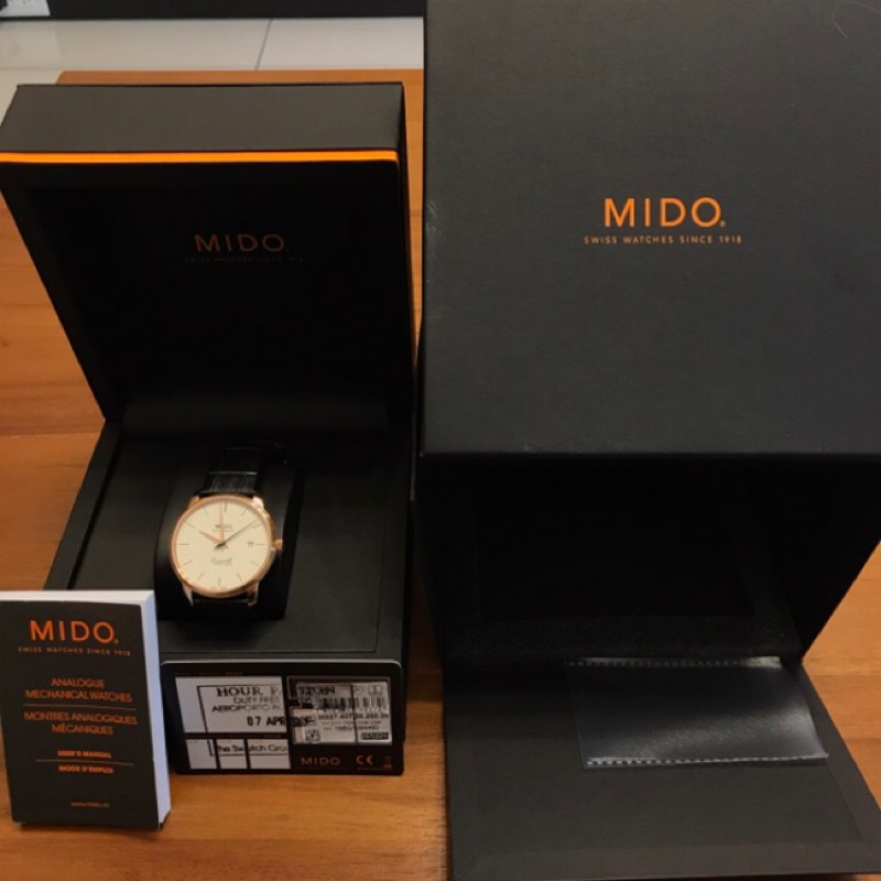 MIDO 美度 Baroncelli永恆系列 復刻典藏機械腕錶