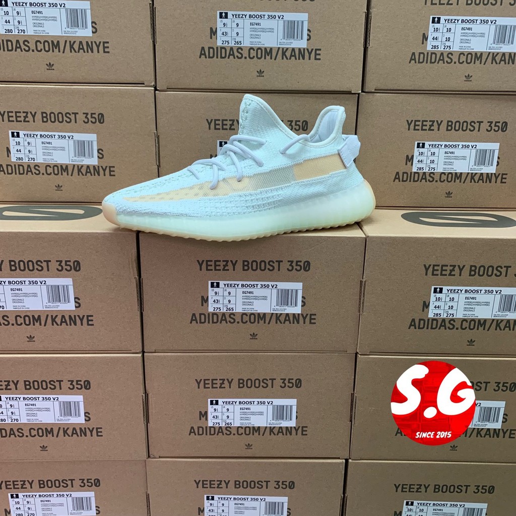 S.G Adidas Yeezy Boost 350 V2 'Hyperspace' 亞洲限定 冷灰 EG7491