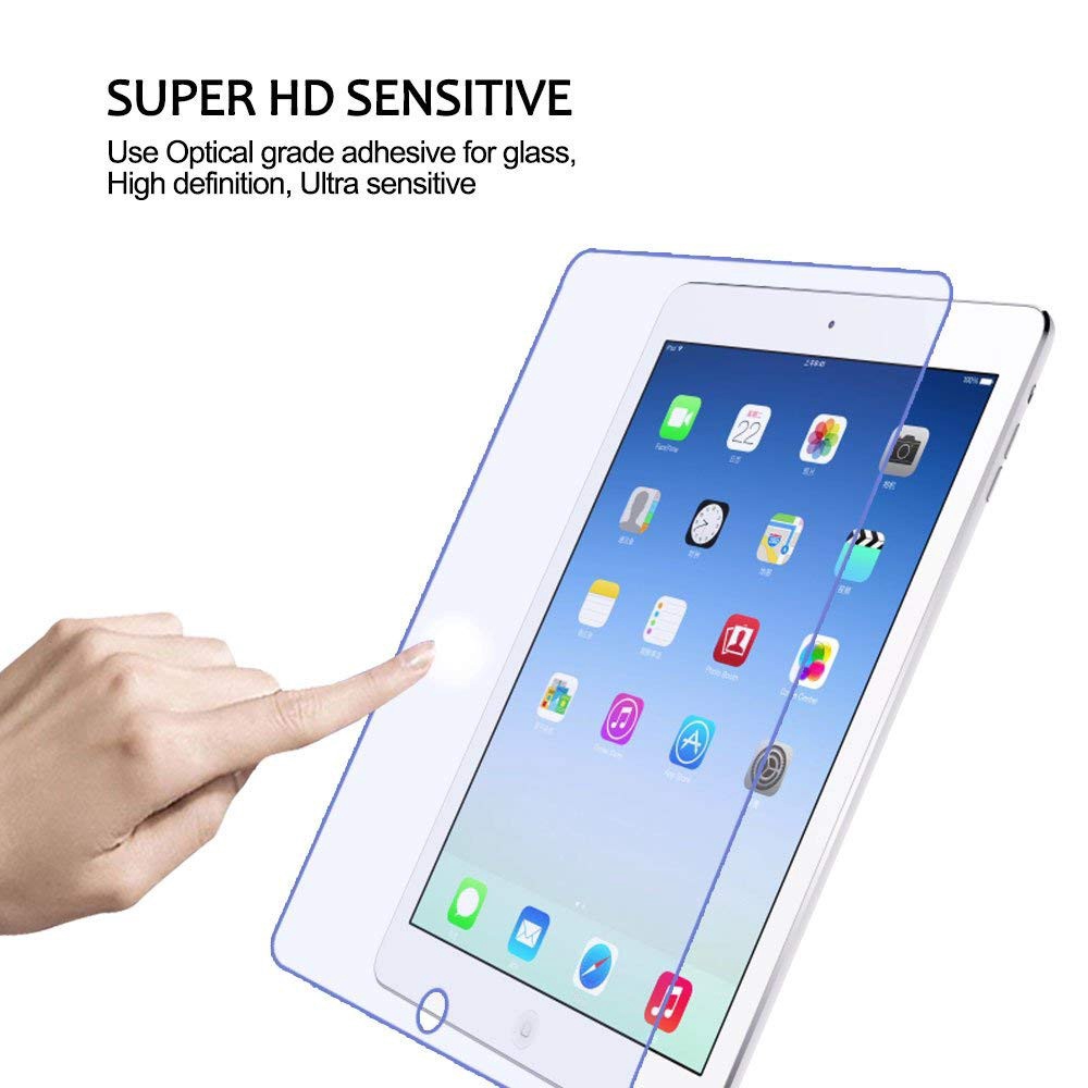 New iPad 2018新款9.7防爆抗藍光10.5高清玻璃保護貼 air mini6第八代2/3/4 2017玻璃貼