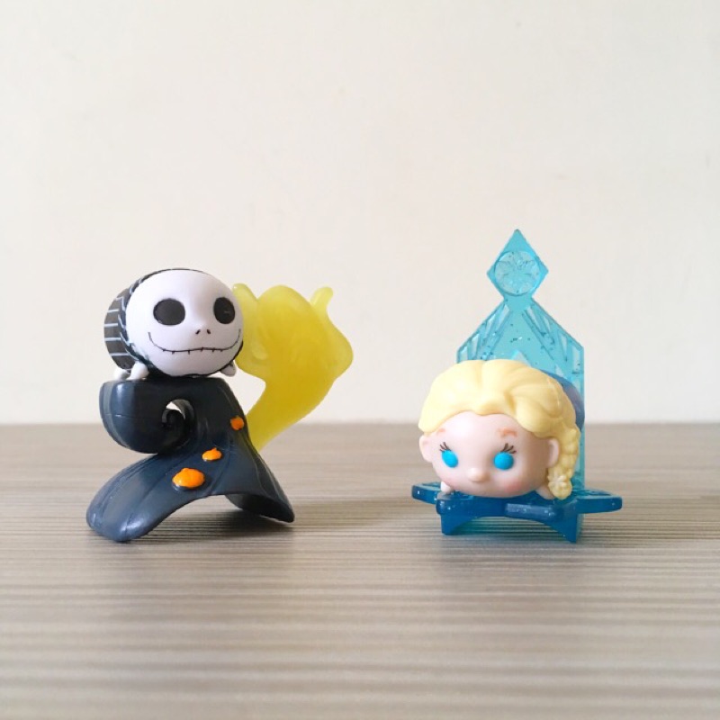 [現貨 ] Tsum Tsum 迪士尼場景抽抽包 聖誕夜驚魂 傑克 冰雪奇緣艾莎 場景包 抽抽包 盲包