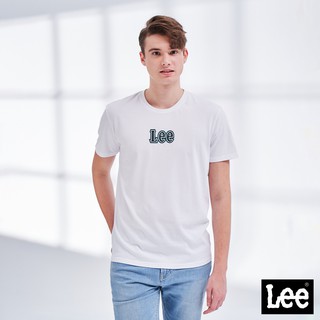 Lee 立體小Logo短袖T恤 男 Modern 經典白LL210157K14