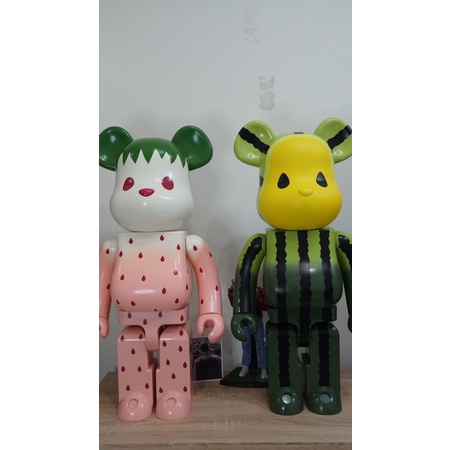 Be@rbrick x Clot 西瓜&amp;草莓 1000%、400%+100%