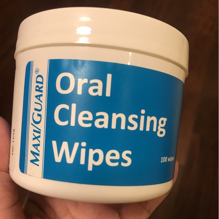 DDISON Oral Cleansing Wipes 鋅.益齒潔(100張/罐) 益齒康 二手 過期 八分滿