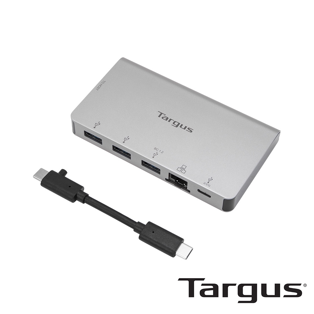 Targus USB-C 網絡端口 100W Hub 六合一多功能集線轉接器