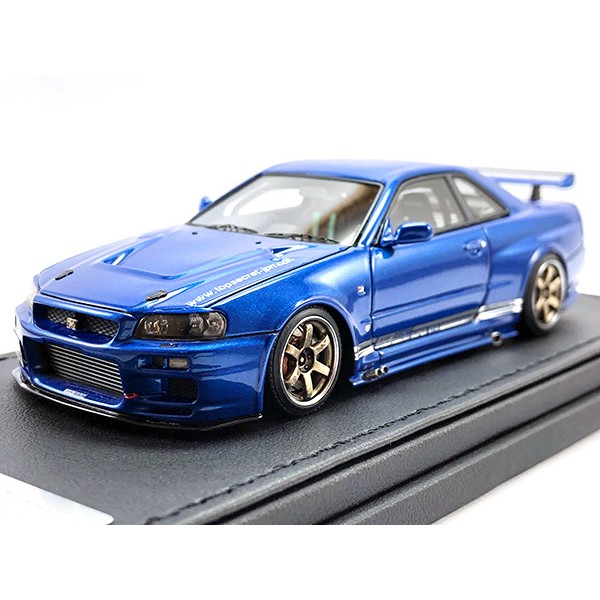オリジナル イグニッションモデル 1 43 トップシークレット GT-R R34