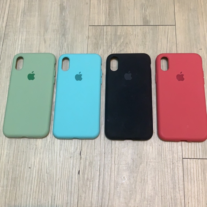 iPhone X/Xs 矽膠手機殼 （二手）