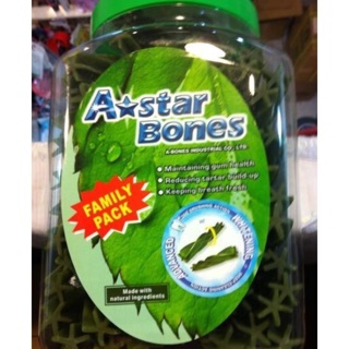 ☆╮艾咪寵物精品╭☆* 美國A-star Bones螺旋潔牙棒 超大桶2000公克